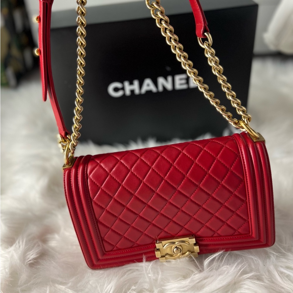 Chanel Boy Flap Bag Quilted Medium